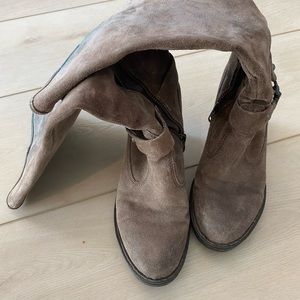 Born brown boots womens size 6